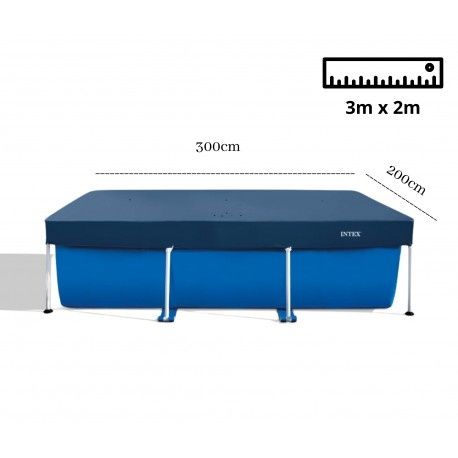 Pokrywa na basen 300 x 200 cm INTEX 28038 osłona plandeka