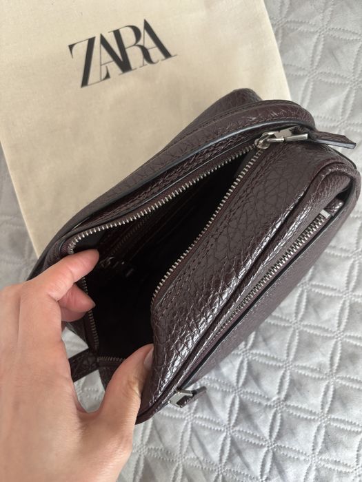 Подовжена міні сумка  Zara