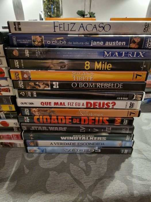 Coleção de DVDs originais