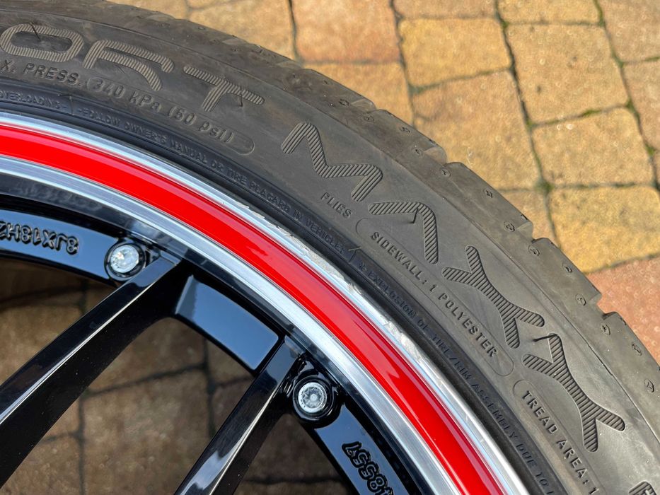 4007. Koła letnie Ceed Hyudai i30 Mazda 5x114.3 225/40/18 7mm Dunlop