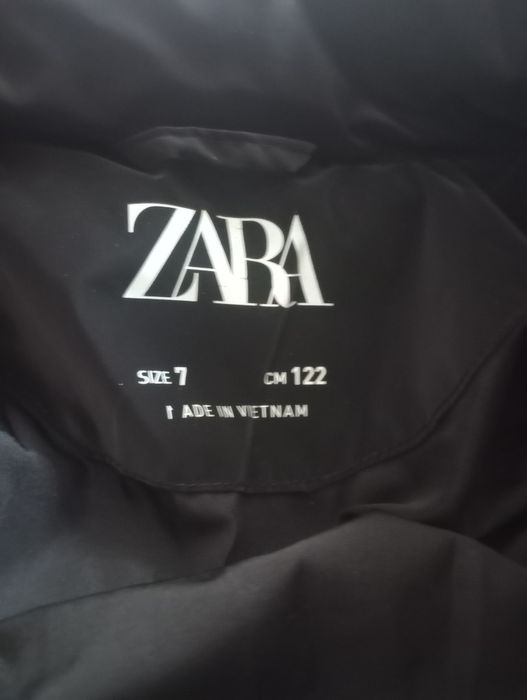 Куртка стьогана оверсайз від zara