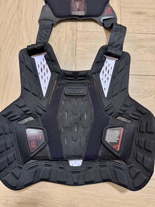Colete Fox Racing Raceframe Impact SB CE D30 tamanho L/XL