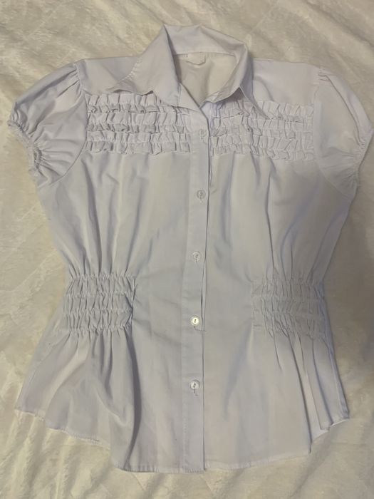 Biala bluzka elegancka rozm 152