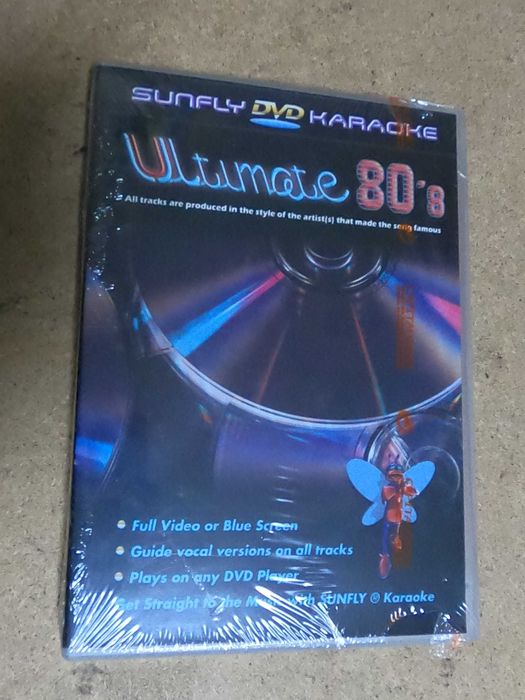 DVD SunFly Karaoke Ultimate 80´s