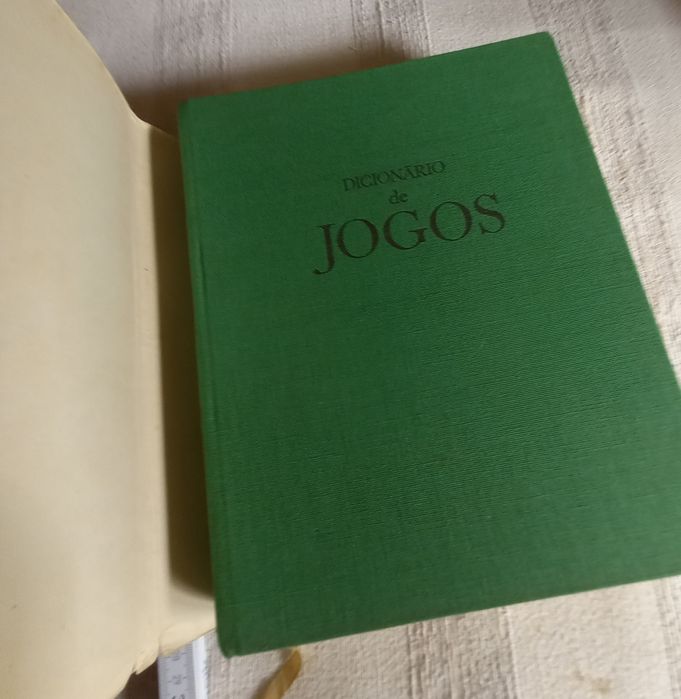 grande livro Dicionário de Jogos ano 1973