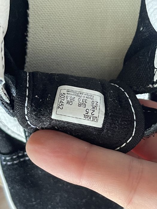 Кеди Vans дитячі 33 / 20.5