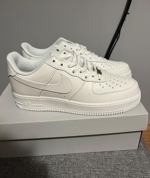 Nike air force 1 całe białe buty damskie 37 - PROMOCJA