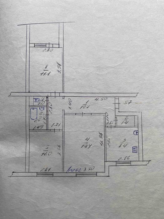 Продаётся 3х ком кв. 5.10 отличный дом, этаж. Лесной, Артёма.