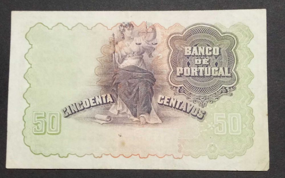 Nota de 50 centavos de 1918