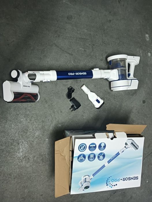 Aspirador com sensor