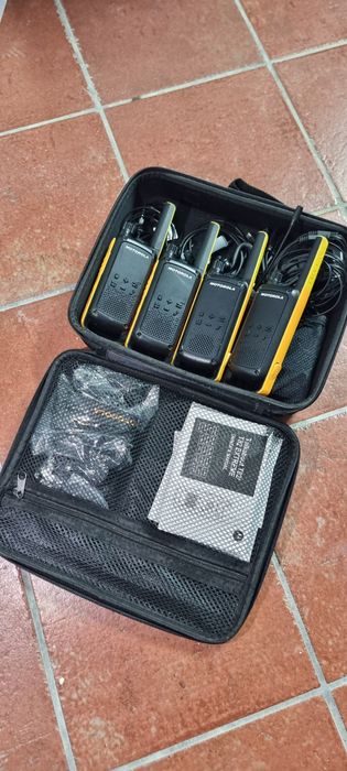 walkie talkies como novos