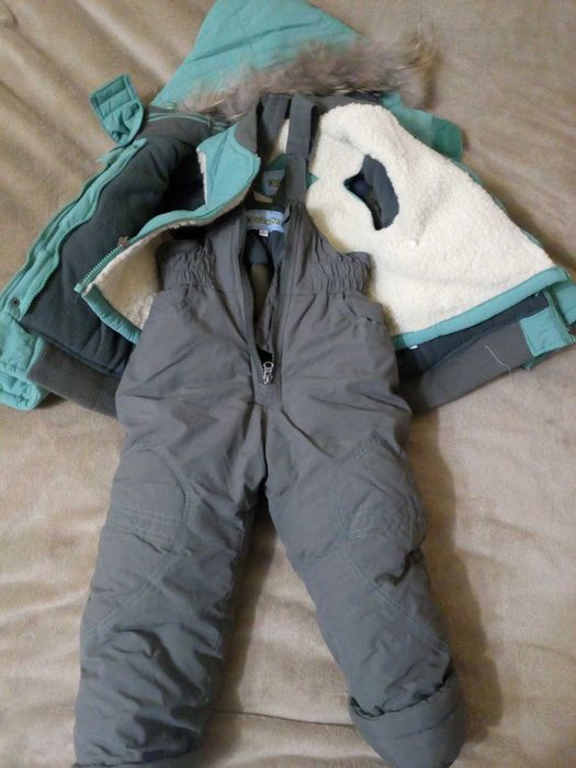Зимний комбинезон тройка на 2 года