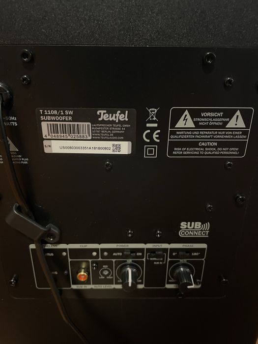 T 1108/1 SW SUBWOOFER Teufel