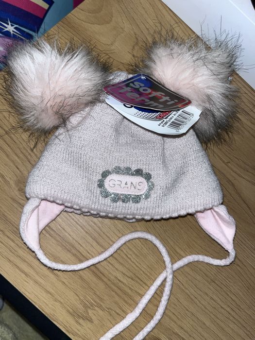 Зимова шапочка Grans для новонароджених 36-38 Польща