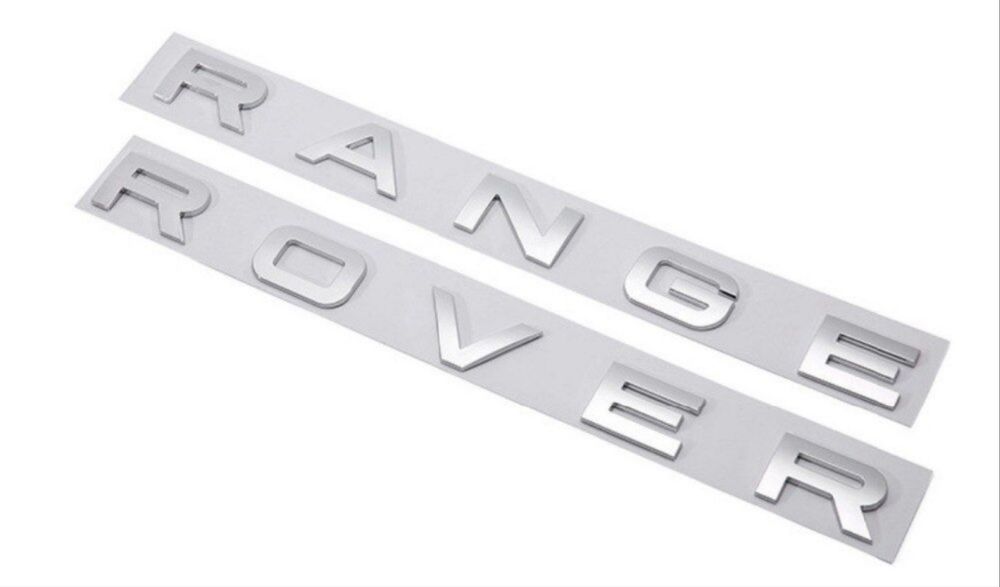 Simbolos Letras Autocolantes Range Rover