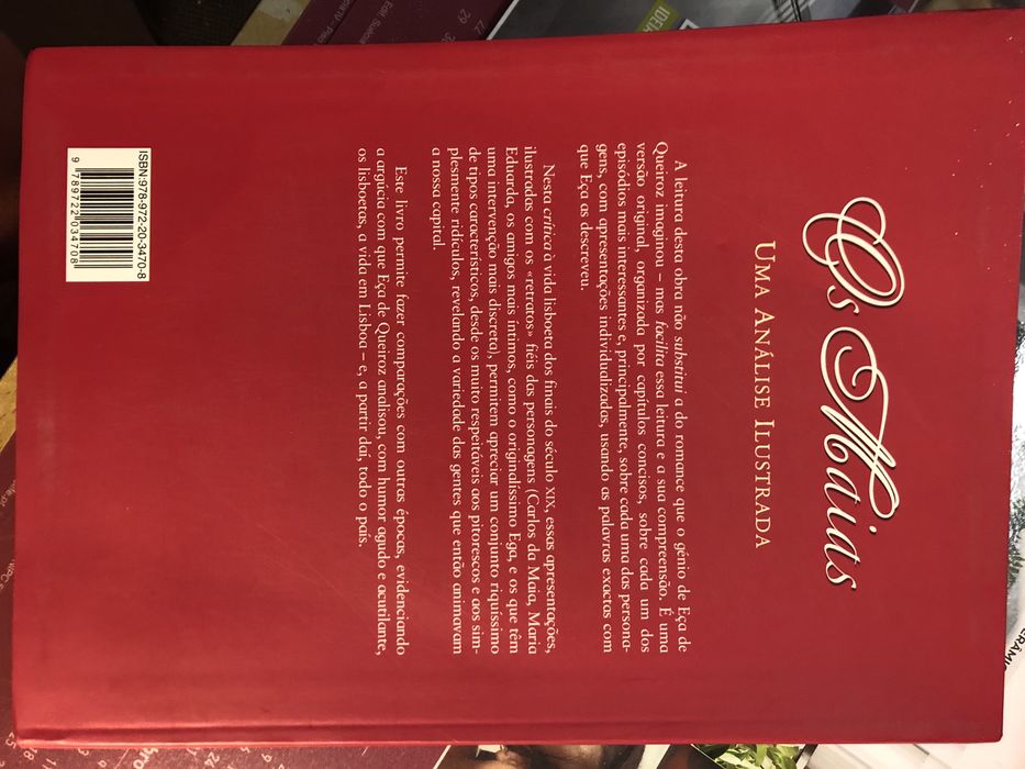 Livro os Maias ilustrado