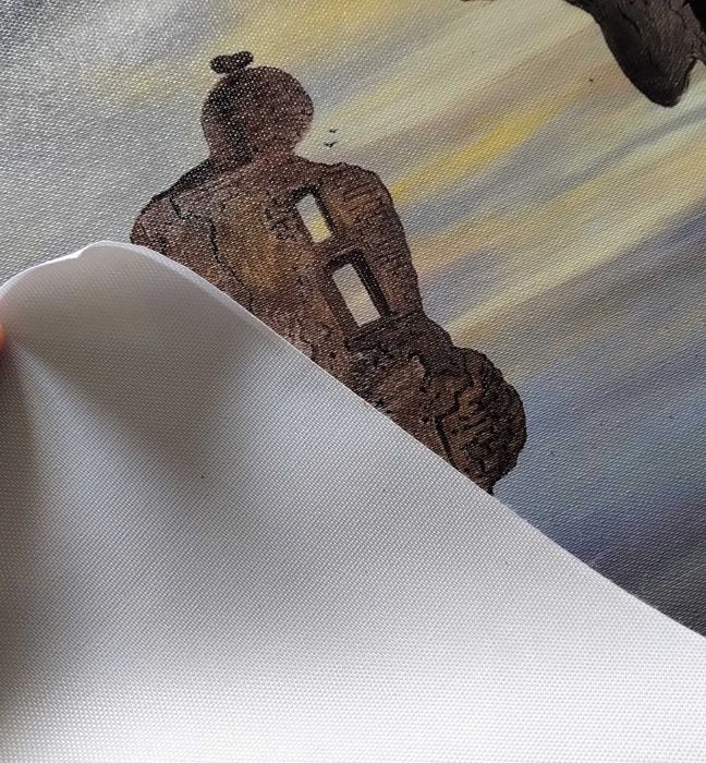 Tela Grande Dali - 1933 Reminiscencia Arqueológica... 60X40 Cm