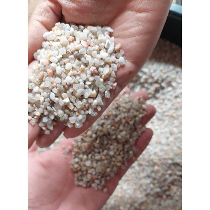 Areia para Aquário Sílica Natural 2-3mm Preço/Kg