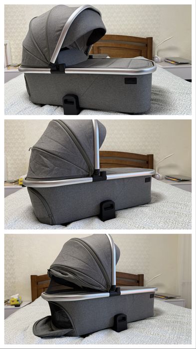 Коляска Carrello Optima 2в1 сіра