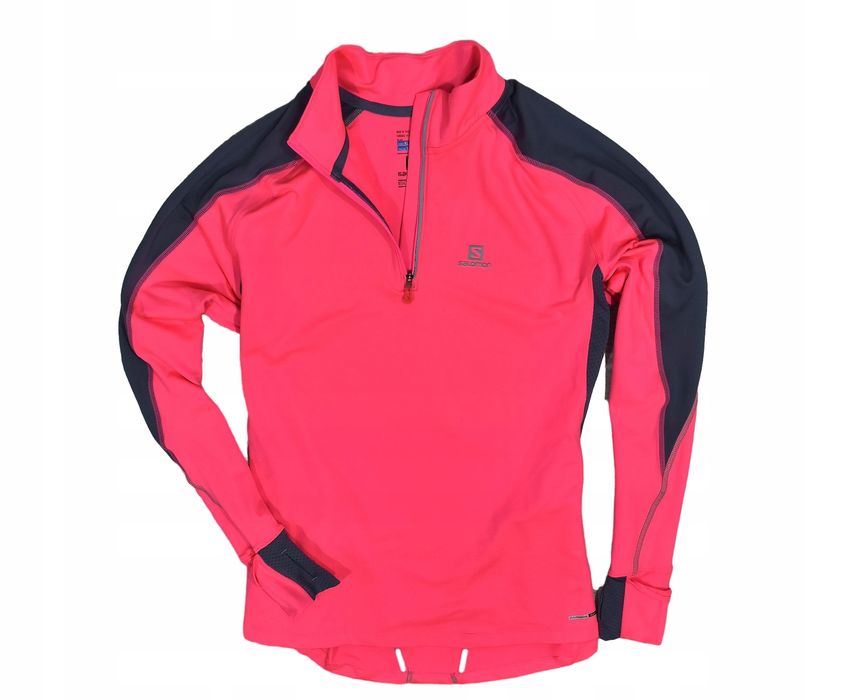 Salomon Skinwarm Damska Bluza Trekkingowa Half Zip Xl