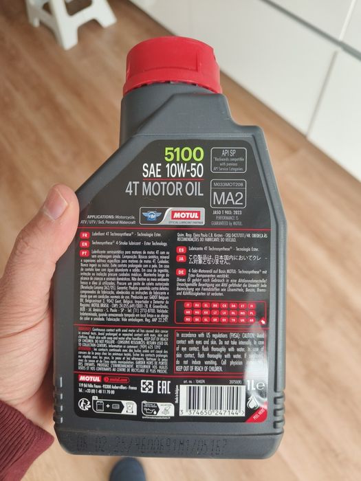 Oleo Motul 5100 10W-50