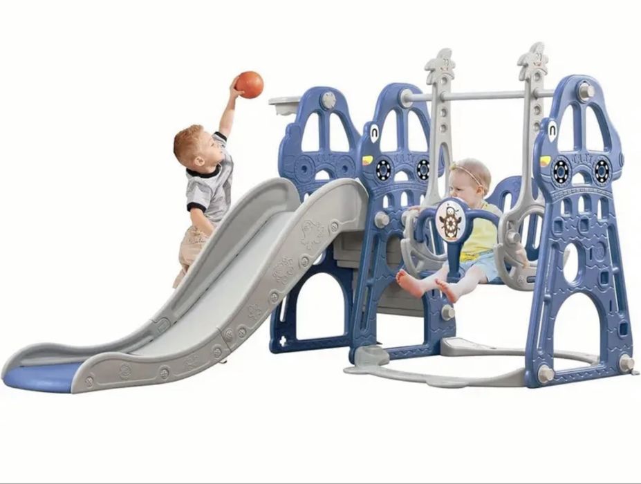 Продам дитячу гірку з гойдалкою