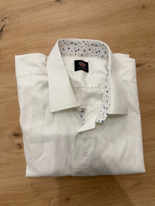 Willsoor - Elegancka koszula biała Rozmiar - XL