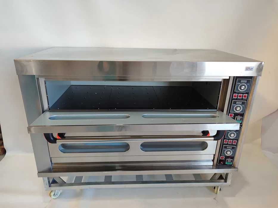 Forno eléctrico 2 lares, 6 tabuleiros - NOVO