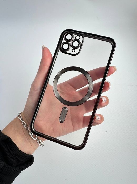 Чехол iPhone 11 Про Макс, силіконовий 14 з MagSafe на айфон pro max
