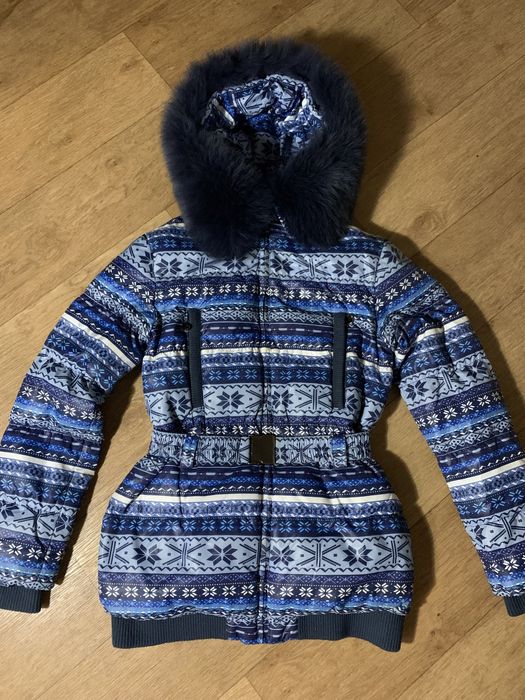 Пуховик зимний на девочку