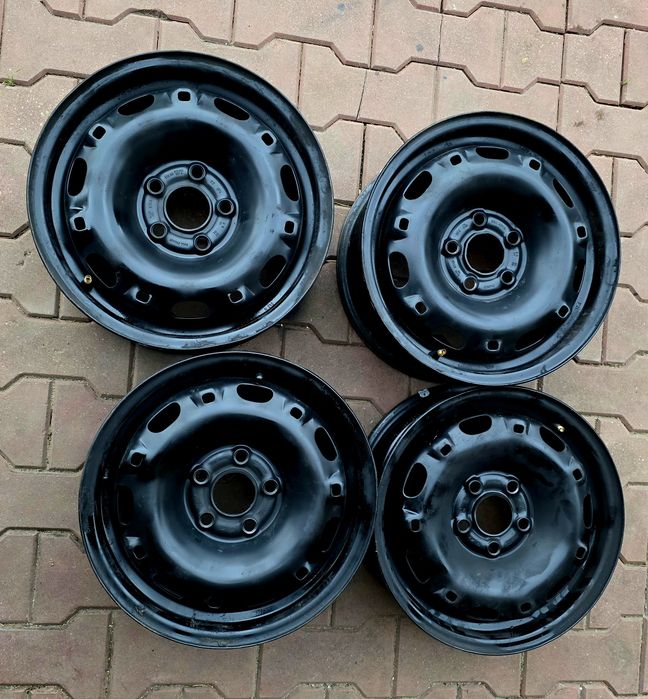 Komplet felg 14 cali skoda fabia,vw polo,seat ibiza,cordoba stan idealny!