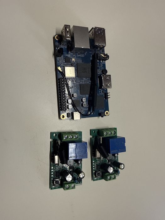 Zestaw Orange Pi 3 LTS 2GB RAM / 8GB eMMC + GRATIS 2x Przekaźnik RF 433 MHz [1718]