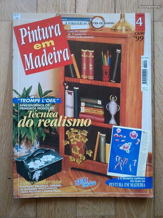 Revistas pintura em Madeira - Novas e bem conservadas