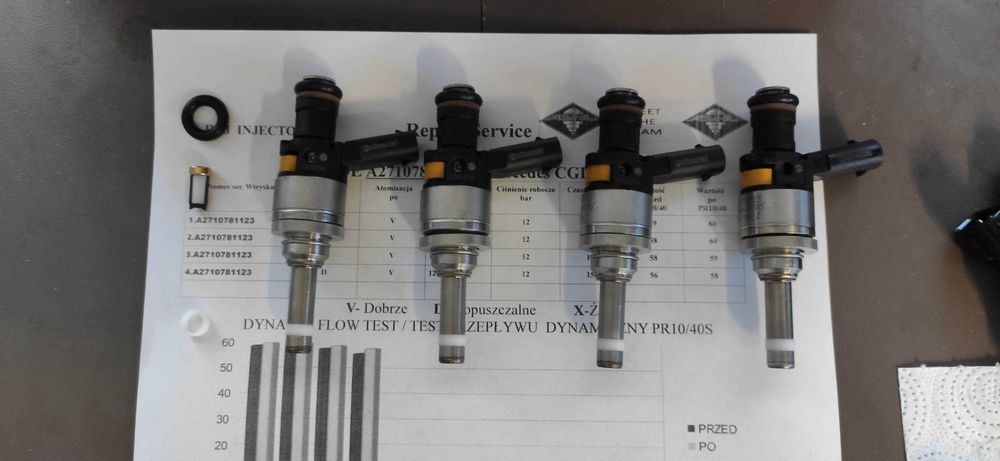 Wtryski wtryskiwacze Upgrade Ulepszone BMW M30  E23 E24 E28 E32 E34 530i 535i 635i 730i 735i Komplet
