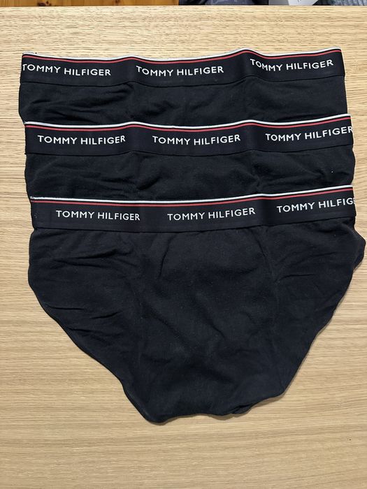 3x Slipy Tommy Hilfiger M czarne
