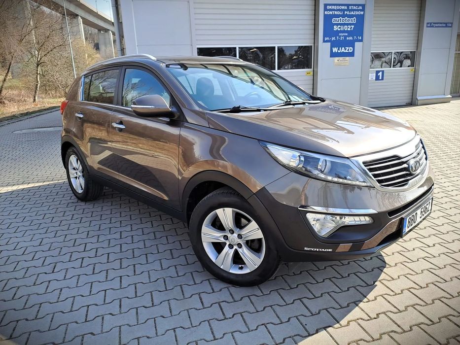 Kia Sportage lakier oryginalny, potwierdzony przebieg, 2 klucze