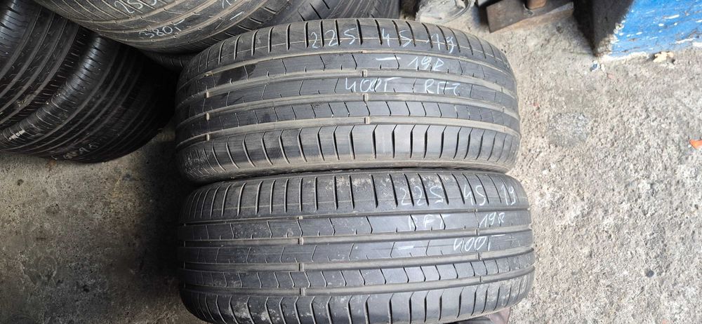 2szt opony letnie Pirelli run Flat _ 225/45/19