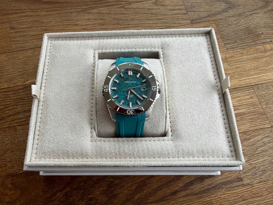 Venezianico Nereide Verdigris 42mm - nowy, gwarancja do 2028