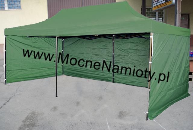 Namiot MOCNY Handlowy 3x3 30kg Pawilon Expresowy Targowy 3x2 3x4,5 3x6