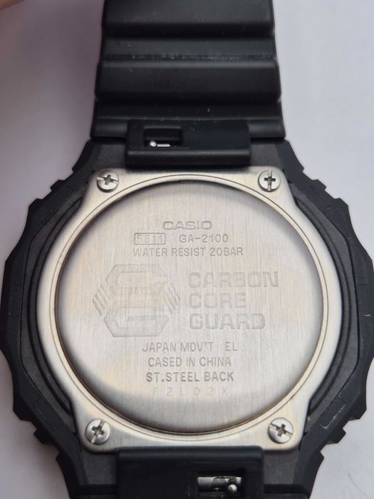 CASIO G-SHOCK Original GA-2100-1A1ER CasiOak czarny