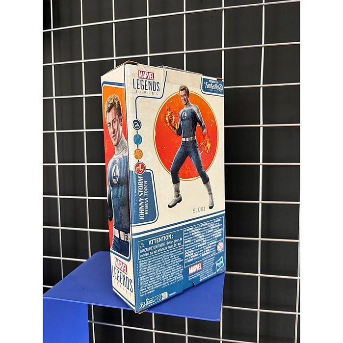 Figurka Fantastyczna 4 Johnny Storm z Serii Marvel Legends