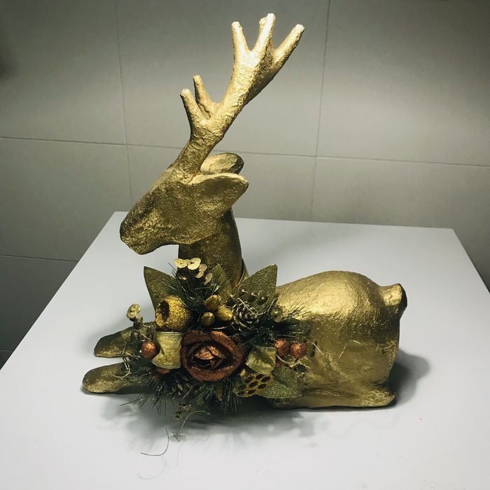 Rena dourada com efeites