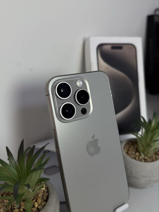 iPhone 15 Pro 128 GB Natural/ Neverlock/ 87% АКБ/ Айфон 15 Про 128 ГБ