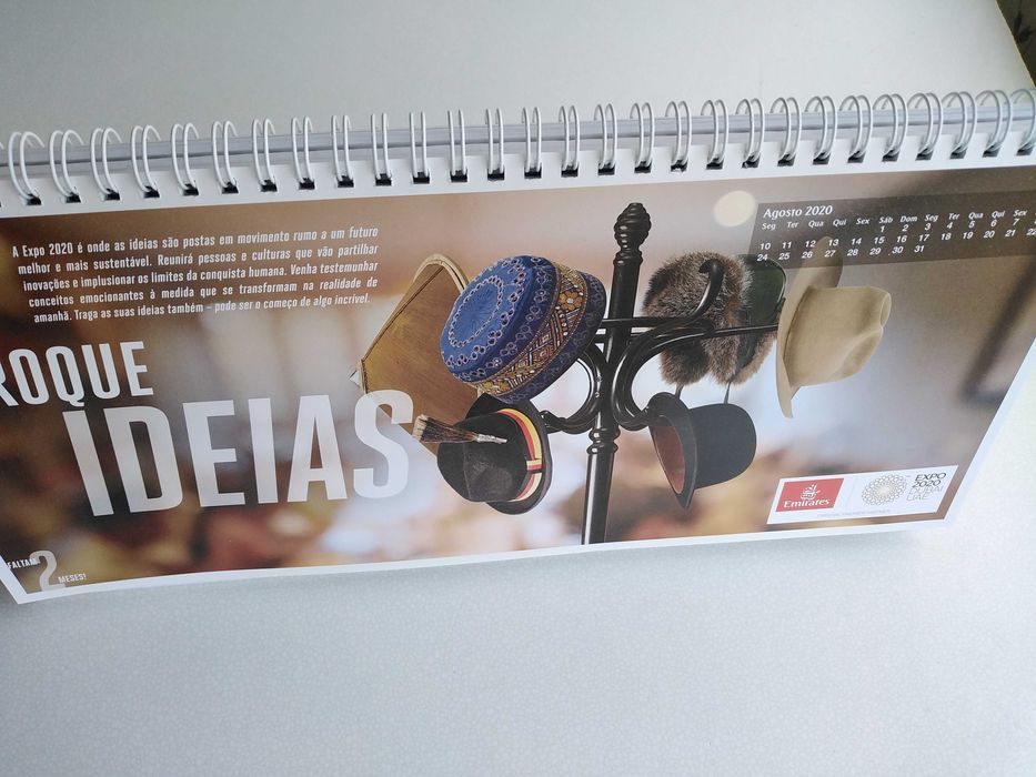 Aviação - Emirates - Calendário