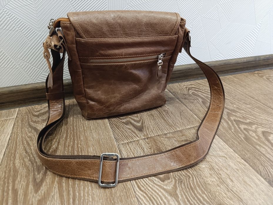 Сумка чоловіча шкіряна