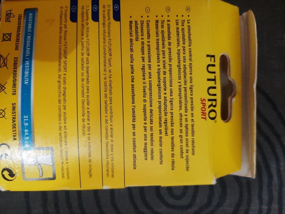 Suporte rotuliano joelho