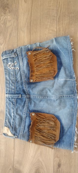 Spódniczka jeansowa mini