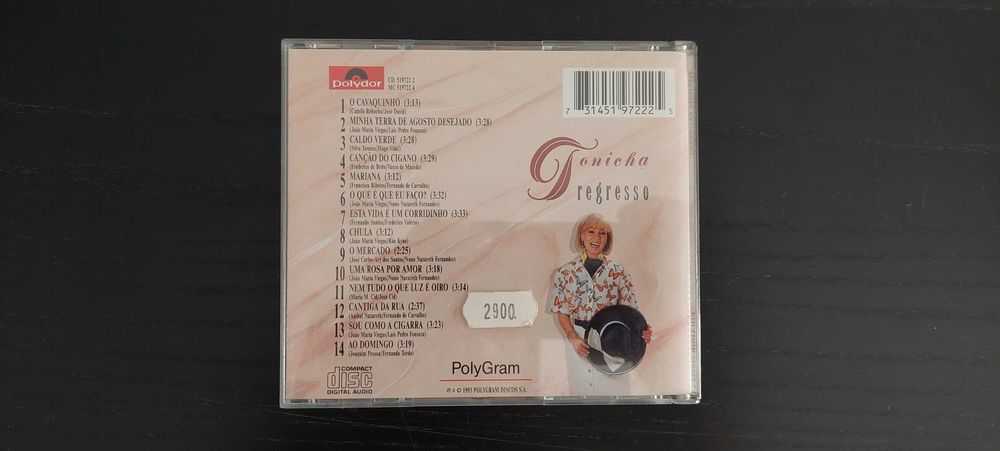 CD Original Tonicha – regresso