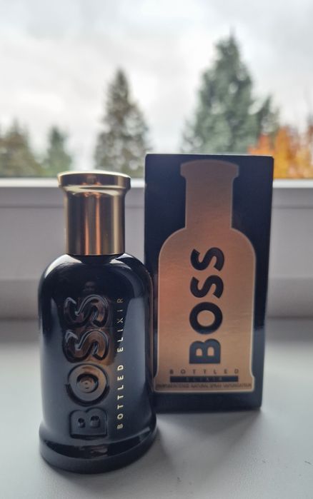 Boss Bottled Elixir 50ml piękny na jesień I zimę