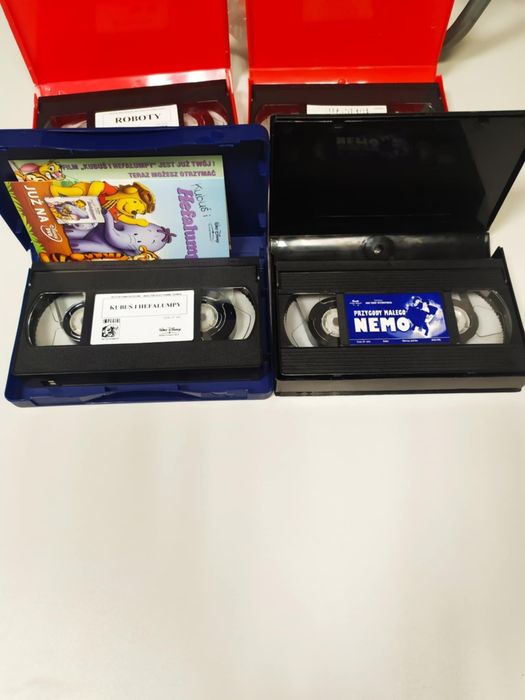 5 długometrażowych filmów animowanych Video VHS